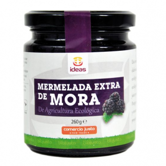 MERMELADA EXTRA MORA 60% FRUTA BIO 260G