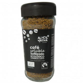 Café liofilizado natural