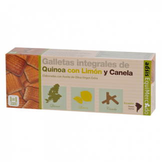 Galletas Integrales de Avena y Quinua con Canela y Limón