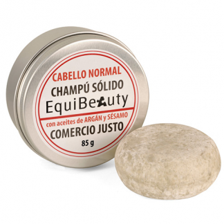Champú sólido cabello normal con jabonera