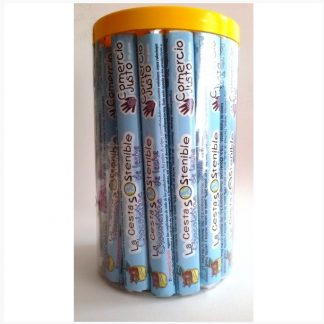 Chocolatinas con Leche Cesta Sostenible 30g