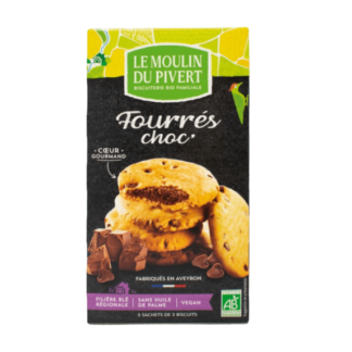 COOKIES BIO RELLENAS DE CHOCOLATE