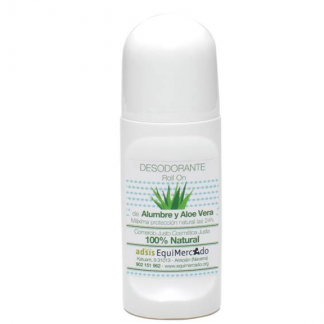 Desodorante con alumbre y Aloe Vera (roll on)