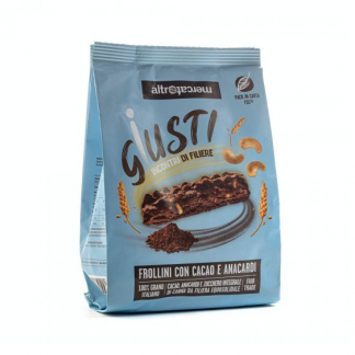 GALLETAS CACAO Y ANACARDOS SIN ACEITE PALMA 300G