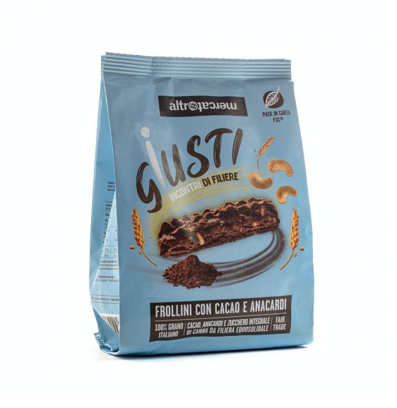 GALLETAS CACAO Y ANACARDOS SIN ACEITE PALMA 300G