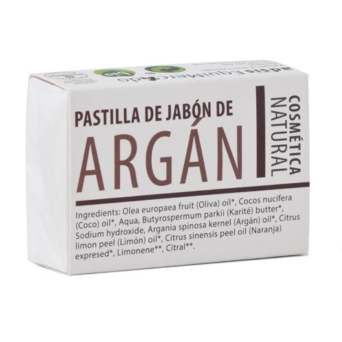 Pastilla de jabón de Argán
