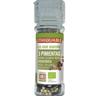 PIMIENTAS TRES COLORES GRANO BIO 45 G