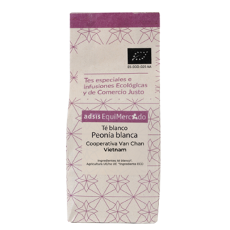 Té blanco peonía blanca (bolsa 40 gr granel)