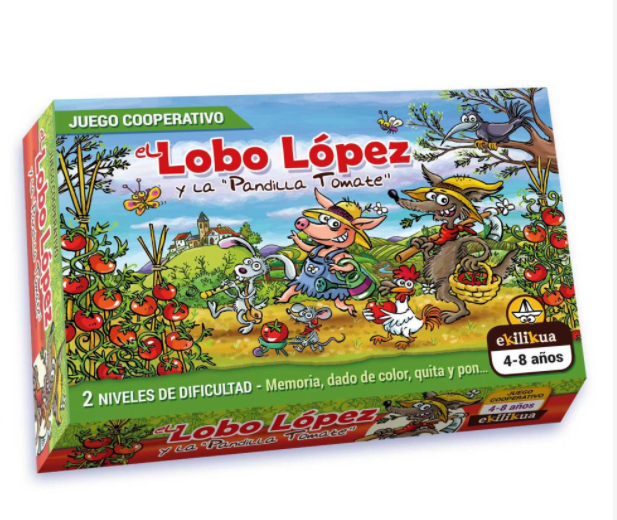 El lobo López y la pandilla tomate
