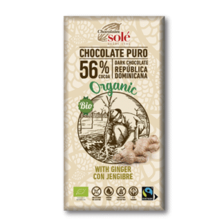 Chocolate Negro con Jengibre 100g BIO