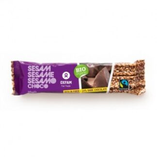 BARRITA SESAMO BIO CON CHOCOLATE NEGRO