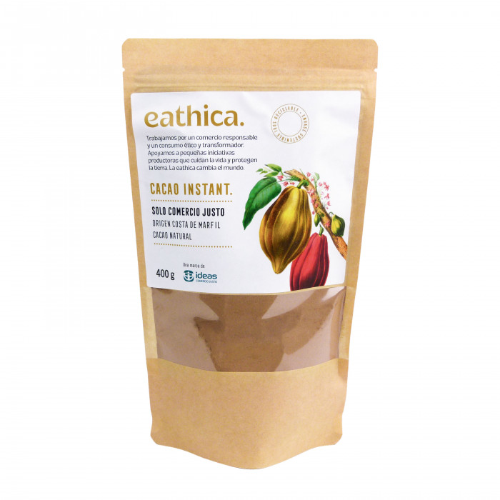 Cacao instantán eathica. solo FT 400 g