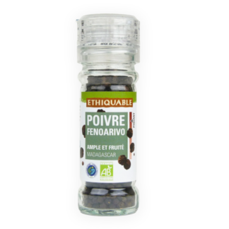 Pimienta negra Fenoarivo grano BIO 50g